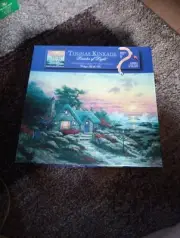 Ceaco #1053-3 "COTTAGE BY THE SEA" by Thomas Kinkade; 500 Pc Puzzle NEW Sealed