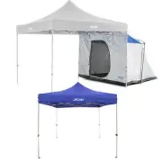 Adventure Kings 3mx3m Gazebo + Gazebo Hub Outdoor Camping Portable Shelter 4WD