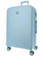 Pierre Cardin 70cm MEDIUM Hard Shell Suitcase in Blue
