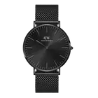 Daniel Wellington Classic 40 Ashfield Black Onyx Watch