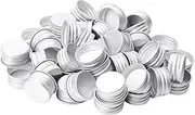 Generic 50Pcs Leak Aluminum Screw Caps Airtight Bottle Covers for Milk Jars and Travel Storage Durable and Robust Caps for Reusable Canning Jars and Home Use