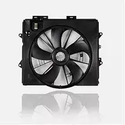 liwei store Car Radiator Fan Compatible With Cadillac CTS 2008-2013 SRX 2009 STS 2009-2011 20914377 25881842 25881843