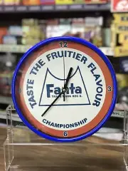 The RARE 1964 FANTA Fruitier Flavour Coca Cola Russell YO-YO Campion Wall CLOCK