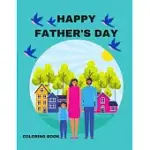 HAPPY FATHER’S DAY: A COLORING BOOK