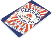 BEECH NUT CHEWING TOBACCO TIN SIGN LORILLARDS EXTRA PICKED CHAW DIP 12x18 inch