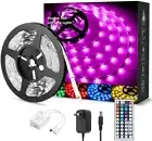 5 meters SMD RGB 5050 Waterproof LED Strip light +44 key IR controller