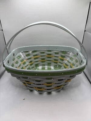 Longaberger Like Dresden & Company Easter Basket WITH PROTECTOR NEW!