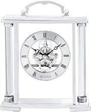 [Bulova] Clocks Model B1720 Adrienne, Polished Silver