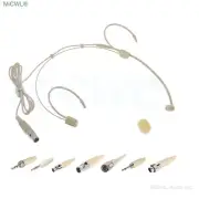 TL68 Headworn Microphone For Shure Sennheiser AKG Audio Technica Unidirectional