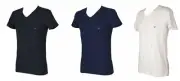 Men's t-shirt V-neck short sleeve stretch cotton EMPORIO ARMANI article 110810 3