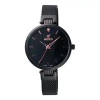 在飛比找PChome24h購物優惠-MIRRO 閃耀時刻時尚腕錶-全黑