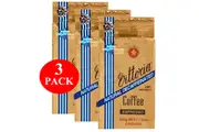 3 x Vittoria Decaffeinated Ground Coffee Espresso 200g