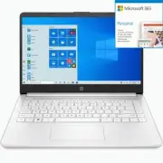 HP 14 Series 14 Laptop Intel Celeron N4020 4GB RAM 64GB eMM + Microsoft 365 Bun