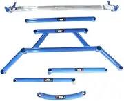 Suspension Strut Bar,Compatible With Toyota RAV4 For Geely GX7 Car Accessories Alloy Stabilizer Bar Car Styling Auxiliary Tank Tension Rod(2 drive)