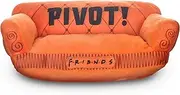Friends Dog Toy, Orange Sofa Pivot Couch from Friends TV Show Stuffed Animal Dog Toy, Friends TV Show Merchandise Plush Dog Toy, 10" (FF13115)