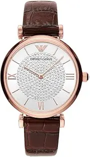 [Emporio Armani] Gianni T-Bar Purple Analog Watch AR11269