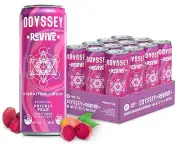 Odyssey Elixir Beverage Revive Prickly Pear 12 fl oz Pack of 12