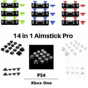 PS4 & XBOX1 Controller Thumbsticks 14in1 Exchangeable Aimsticks IN Various High