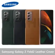 SAMSUNG Galaxy Z Fold2 Leather Cover EF-VF916 Samsung Official Case / Free Fedex