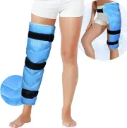 Large Ice Pack for Injuries Reusable Gel Ice Wrap for Leg, Hip, Thigh, Knee and