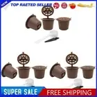 9Pcs Refillable Reuse Coffee Capsule Filters for Nespresso Machine (Coffee)