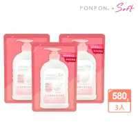 在飛比找momo購物網優惠-【PON PON 澎澎】Soft親膚舒緩沐浴乳-補充包580