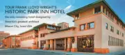 Historic Park Inn Hotel 7 W State St Mason City IA, Frank Lloyd Wright, Brochure