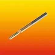 BENDIX POWELL MS27490-22D 10-407035-72F CONNECTOR CONTACT PIN GOLD-PLATED