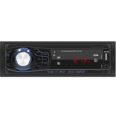 Single 1DIN Car Stereo Radio Audio MP3 Player Bluetooth Handsfree FM/USB/AUX/TF (for: Porsche)