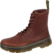 [Dr. Martens] Unisex Combs Leather 8 Eye Gaucho Crazy Horse Boot
