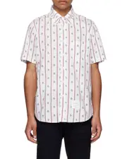 Anchor short-sleeved shirt 1,2,3,4,5 White