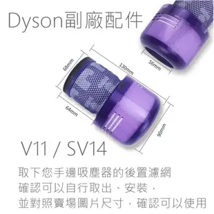 Dyson戴森｜HEPA後置濾網 適用V6 V7 V8 V10 V11 V12 SV18 V15【副廠】
