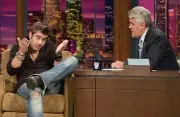 Colin Farrell and Jay Leno Historic Television Old Photo 2