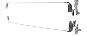 New Compatible for Toshiba Compatible for Dynabook S55t-A S55t-A5132 S55t-A5277 S55T-A5389 LCD Back Cover Touchscreen/LCD Bezel Cover/LCD Hinges L+R (Color : Hinges)