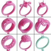 9PC Lost Wax Casting Ring Molds Patterns Pot Pitcher Vessel Antique Style WRB112