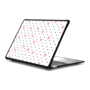 MacBook Air 13-inch (M1 / Intel) Impact Case Pin Point Hearts Pink