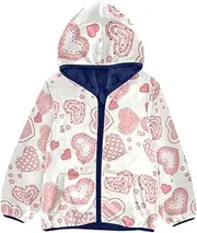 [GuoChe] Toddler Winter Coat Valentines Cute Hearts Bows Arrows Pink Toddler Boy Dress Coat Navy Blue Stylish Baby Boy Clothes