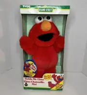 Original VINTAGE 1996 TICKLE ME ELMO SESAME STREET BY TYCO NEW IN BOX!
