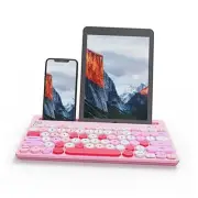 Wireless Keyboard Multi-Device, Bluetooth and 2.4G Dual Mode for iPad, Switch