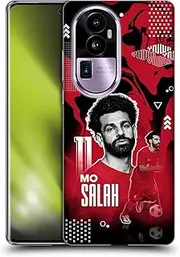 Head Case Designs Officially Licensed Liverpool Football Club Mohamed Salah 2022/23 First Team Soft Gel Case Compatible with Oppo Reno10 Pro+