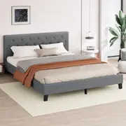 ALFORDSON Bed Frame Wooden Base King