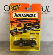 MATCHBOX - SUPERFAST - #53 RHINO ROD - CHARCOAL - DIECAST *MOC*