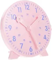 Milisten Elementary Teaching Aid Coordinated Boys and Girls Learning Clock Classroom Educational Tool