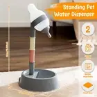 Dog Water Dispenser Stable Adjustable Dog Water Bottle Dispenser for Your suCPg