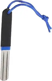 GALPADA Hook Sharpener Tool Fishing Hook Grinding Stone Fixed Angle Sharpening Stone Double-Sided Whetstone for Anglers