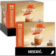 Nescafe Cappuccino Instant Coffee Mixes, 3 x 30 Sachets (90 Count, Pack of 3)
