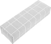 FOMIYES Plaid Hand Pillow Manicure Nail Art Arm Rest Comfortable Wrist Support for Nail Painting