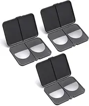OKH 3 Pairs Stick-on Bifocal Lenses Reader, Reusable Stick On Adhesive Magnifying Reading Lenses for Sunglasses/Sport Glasses/Ski Goggles, No Water Needed