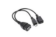 Micro USB Male Female to USB OTG Cable For Amazon Firestick Fire Stick 4K TV