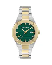 Ferragamo Edge Diamond Watch, 40mm